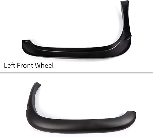 Miniatura 3 de G-PLUS Guardabarros para guardabarros, compatible con modelos Dodge Ram 150025003500 1994-2001, accesorios de camioneta mate texturizada, protector