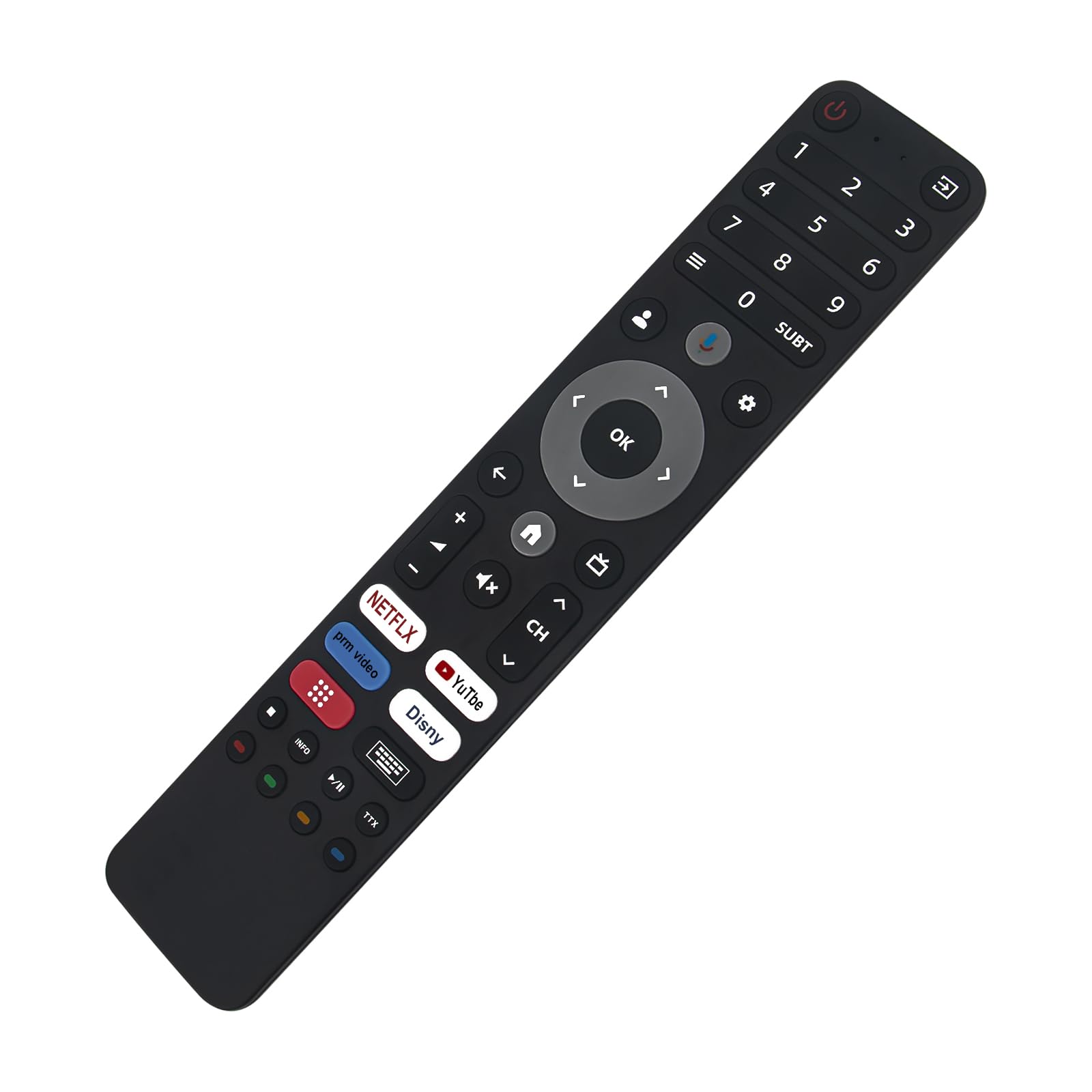 VINABTY Ersatz-Fernbedienung Für DYON IGoo-TV 50U, 32H, 43F, 40F – Kompatibel Mit Mehreren Modellen