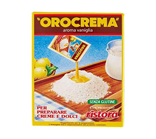 Orocrema aroma vaniglia in bustine per creme e