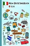 rom urlaubspiraten  Reisetagebuch für Kinder Rom: Italien Urlaubstagebuch zum Ausfüllen,Eintragen,Malen,Einkleben für Ferien & Urlaub A5, Aktivitätsbuch & Tagebuch ... Kinder Buch für Reise & unterwegs
