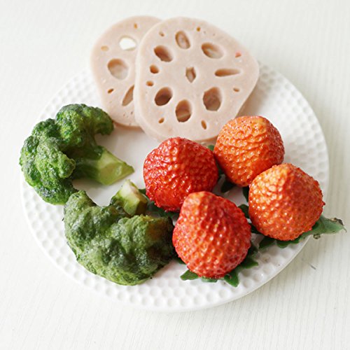 XINFU Restaurant Simulated Food Vegetable Broccoli Decoration Model Prop Fake Broccoli Pack of 3 Home Decor - Thumbnail 3