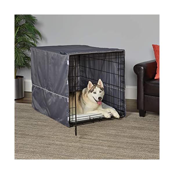 New World Pet Products Midwest Dog Crate Cover, Privacy Dog Crate Cover Fits Midwest Dog Crates, Machine Wash & Dry New World Pet Products Midwest Dog Crate Cover, Privacy Dog Crate Cover Fits Midwest Dog Crates, Machine Wash & Dry