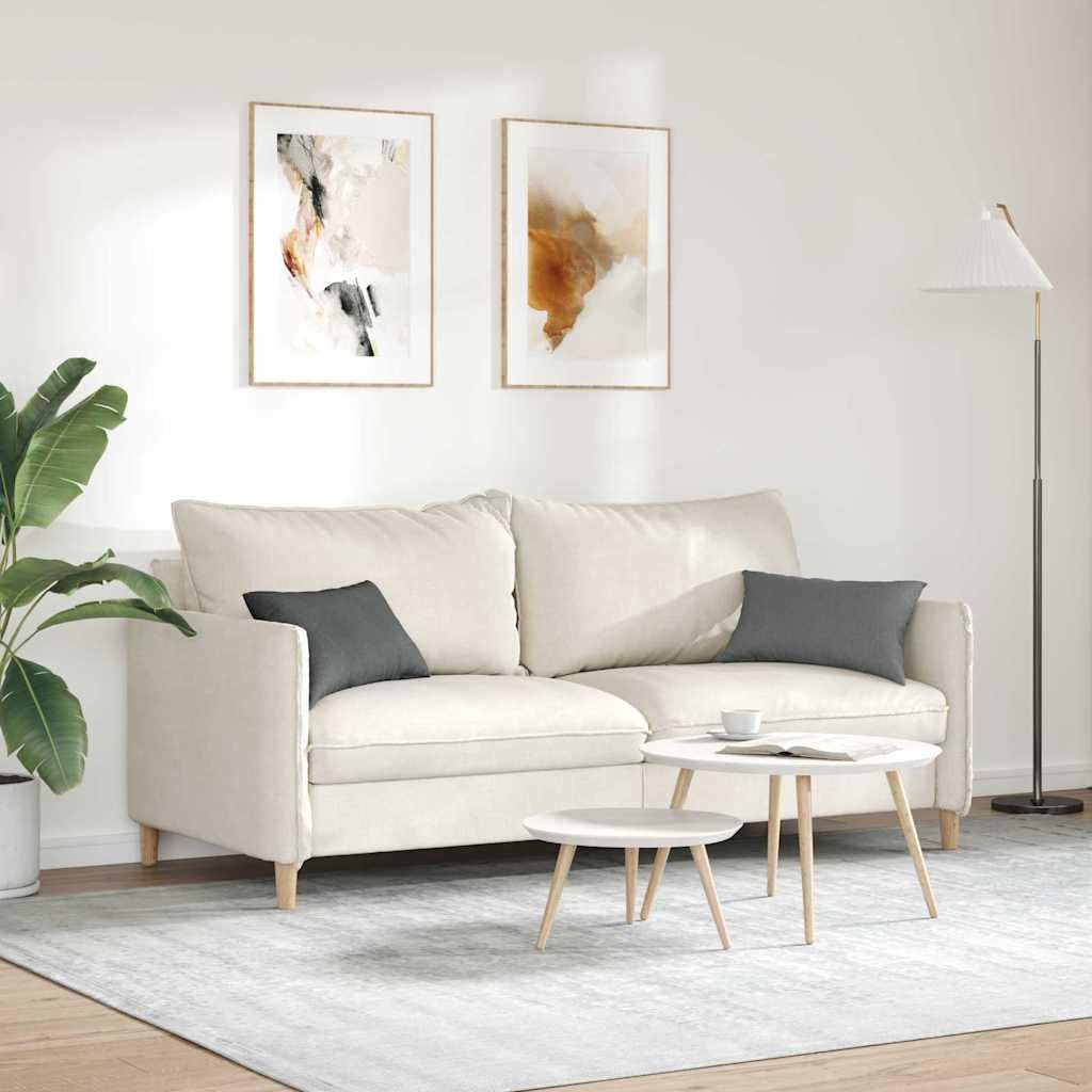 2 cuscini da divano, 50 x 30 cm, in tessuto, sfoderabili, ergonomici, antiscivolo, lavabili per interni, versatili, per soggiorno e ufficio