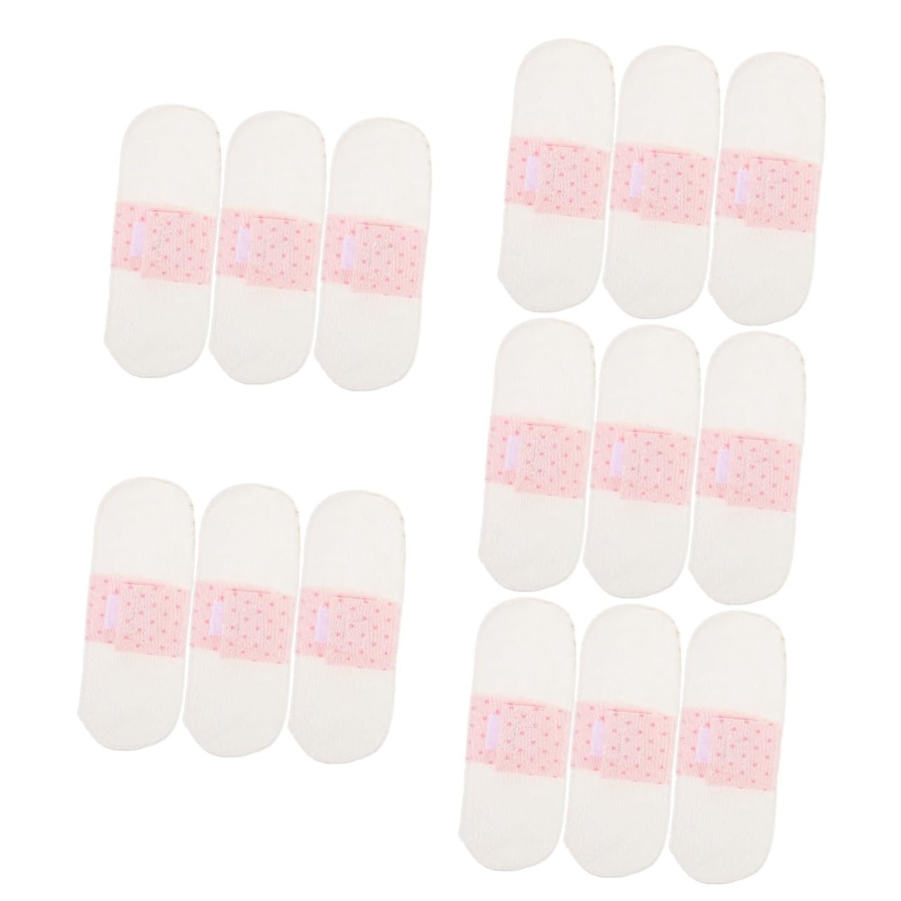 Baluue 5 Juegos Forro De Servilleta Sanitaria Compresa Menstrual Reutilizable Toallas Sanitarias Naturales Almohadillas De Tela Menstrual Toalla Sanitaria Algodón 3 Piezas * 5