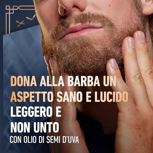 King C Gillette Olio Barba Uomo Con Oli Di Argan, Avocado, Semi Di Macadamia E Mandorle Olio Da Barba Uomo Per Idratare E Ammorbidire, Beard Oil, 30ml - Immagine 2