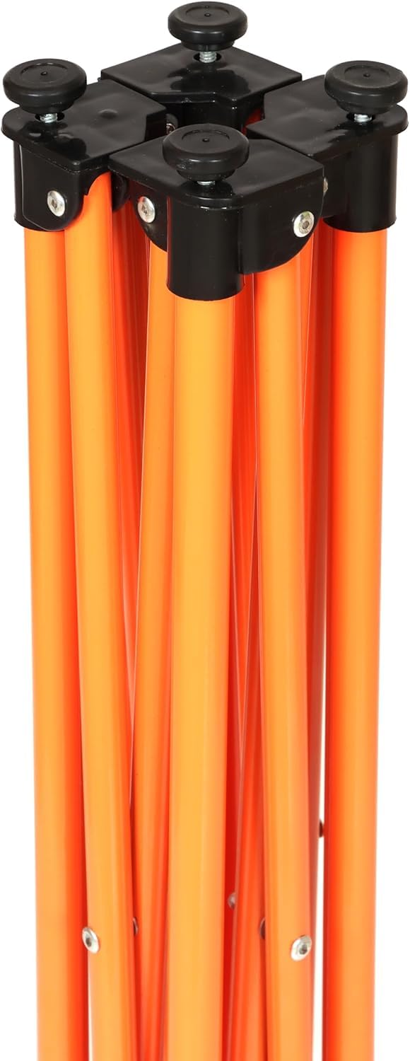 KD Willmax ExtendX Carrom - Supporto per lavagna, pieghevole, regolabile in altezza, qualità professionale (F-Orange)