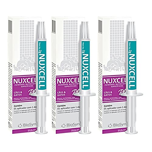 NUXCELL Plus - Suplemento Nutricional para Cães e Gatos 2g