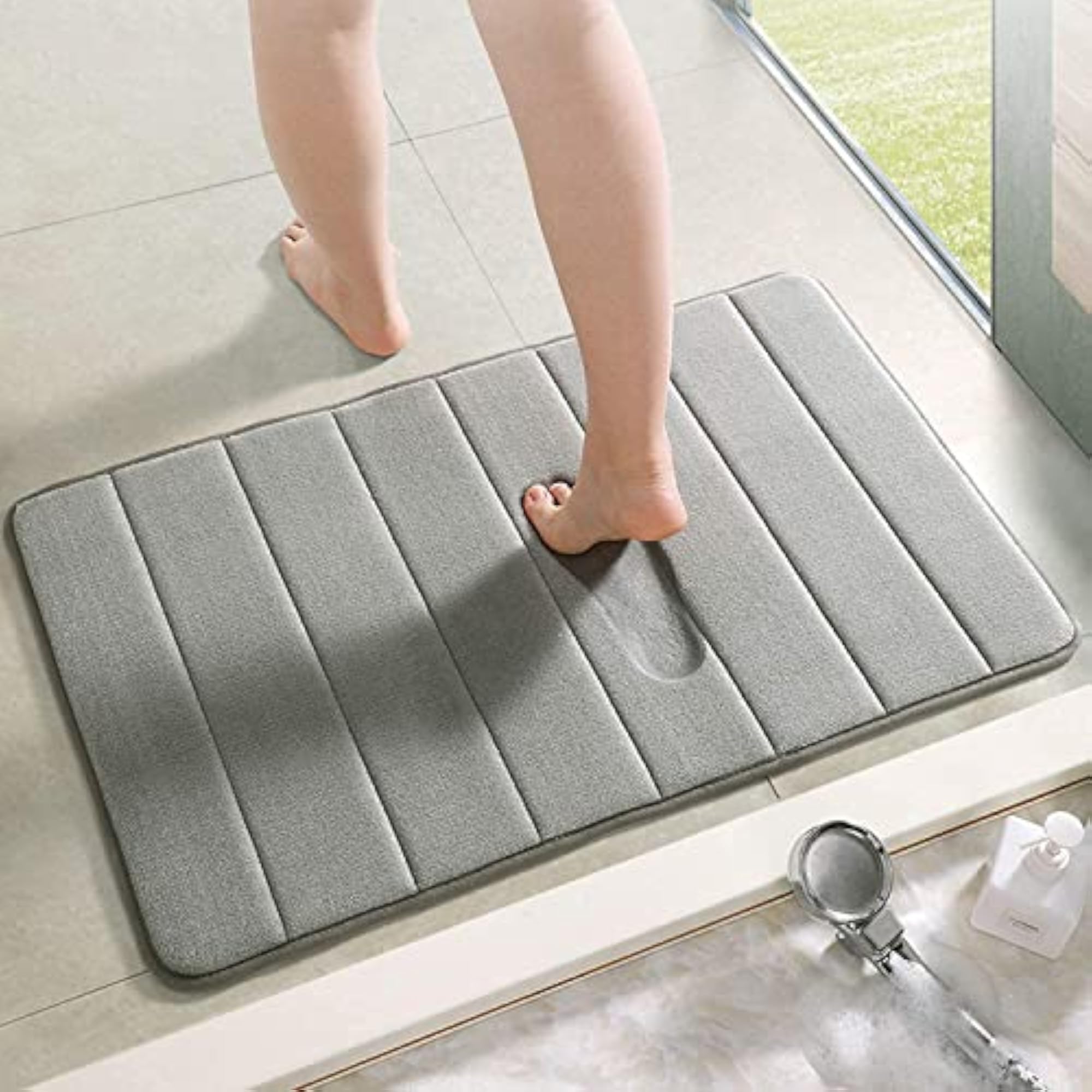 Memory Foam Bath Mat 60X40 CM, Non Slip
