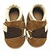 SAYOYO Baby Strap Soft Sole Leather Infant Toddler Prewalker Shoes