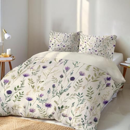 Housse de couette zippée blanc cassé pour changer vos draps sans effort - 4