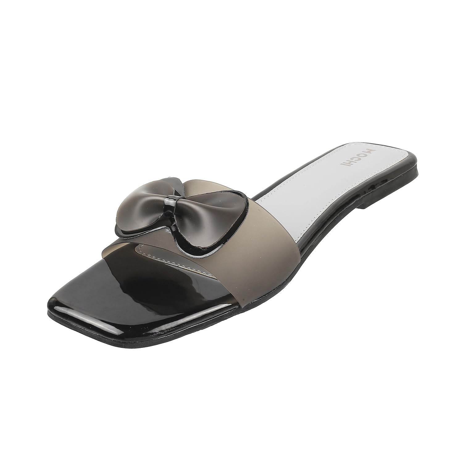 Women's Faux Leather Casual Fashion Flat Slippers