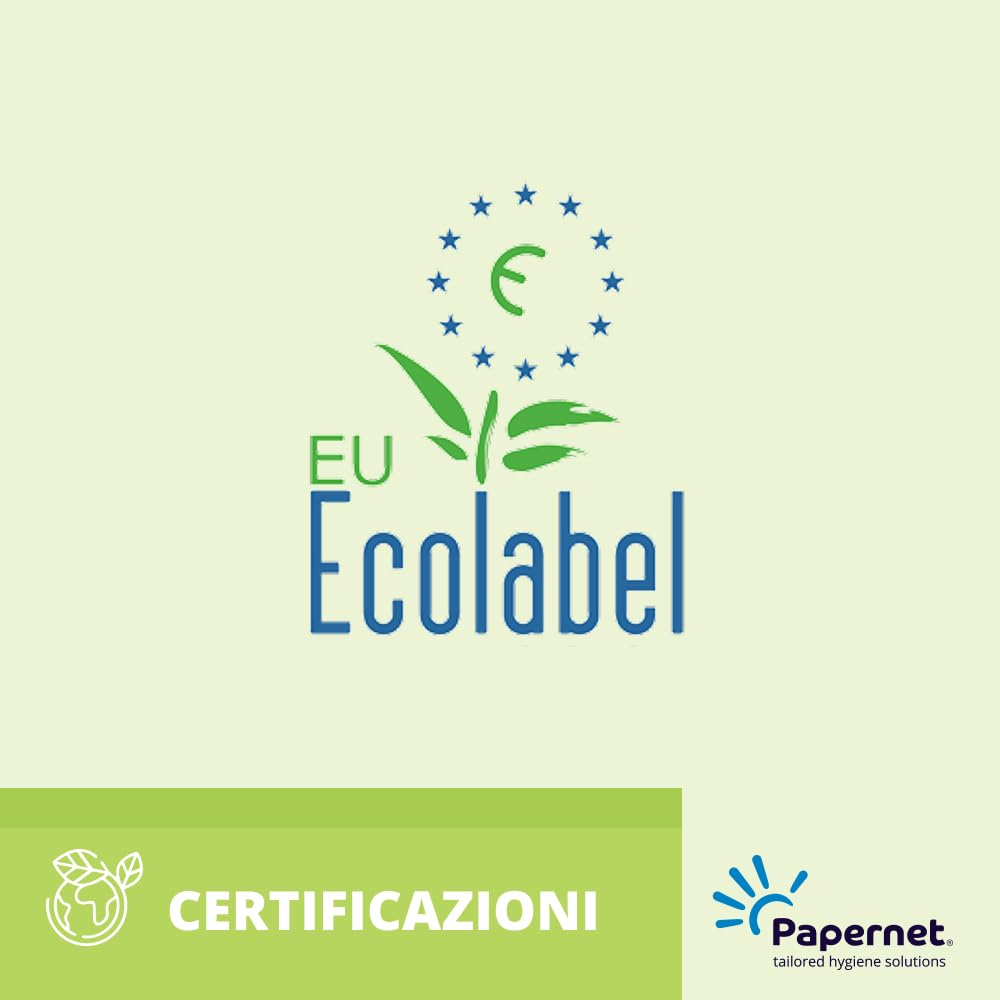 Papernet Simplify - Carta Igienica Maxi Jumbo 420293, 6 Maxi Rotoli di Carta in Pura Cellulosa da 300m Ciascuno, 2 Veli, 7.830 Servizi da 8,6x23cm, Goffratura Micro, Bianca