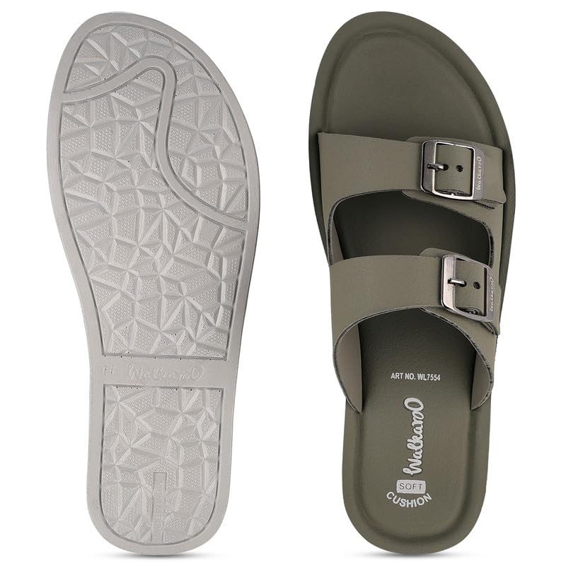 Image of WALKAROO Sandal For Womens|Trendy|Light Weight and Comfortable|Soft Footbed|WL7554 | daily wear footwear