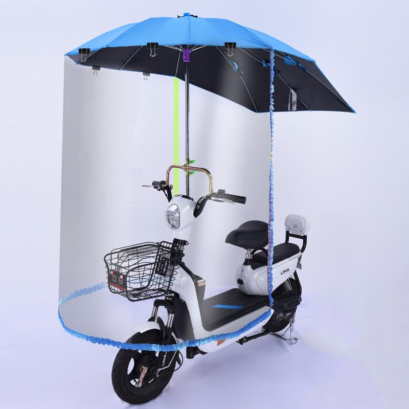 Protection contre la pluie pour scooter et moto | Roulez au sec en ville