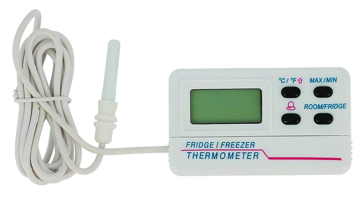 Thermomètre frigo congélateur digital écran LCD haute précision