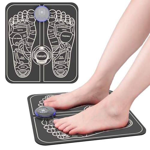 CWTUL Health Expert Electronic Stimulator and Powered Muscle Stimulation for Pain Relief EMS Foot Massager-5