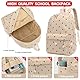 LOIDOU Schulrucksack Mädchen & Jungen Teenageralter Leichter Rucksack Damen für Schule Wasserabweisend Daypack Bookbag Colleg Work