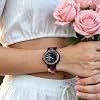 Relojes de Pareja de Madera EBONY para Él y Ella, Hechos a Mano, Correa de Madera Multicolor, con Fecha y Día, Regalo Único para Aniversario de Novio y Novia 8