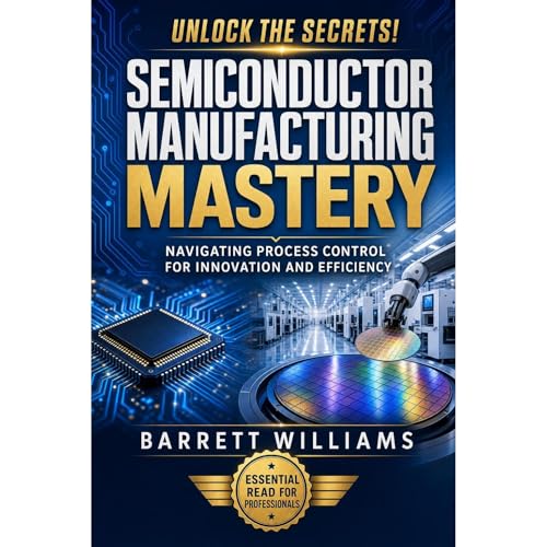 Semiconductor Manufacturing Mastery Audiolibro Por Barrett Williams arte de portada