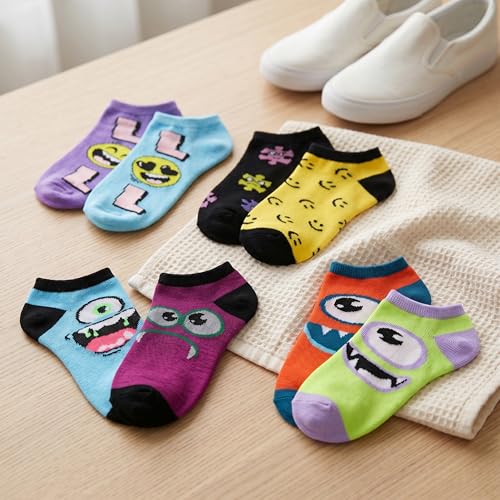 Image of Tipi Toe Women's 20 Pack Colorful Low Cut Socks - Lightweight, Breathable Design for All-Day Comfort Sizes 9-11 /10-13