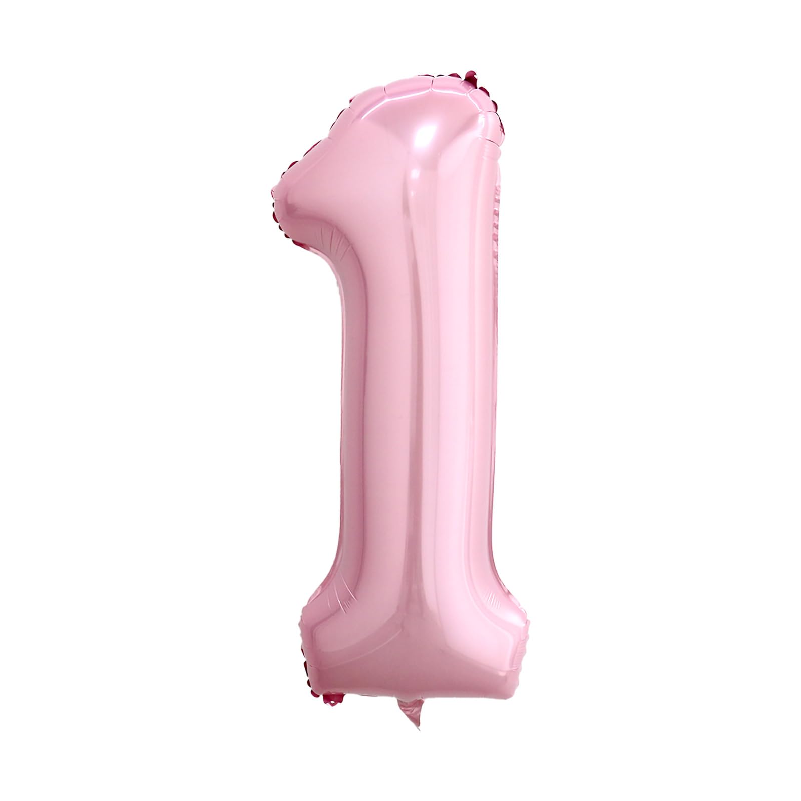 40 Inch Pink Number 1 Balloon, Giant Number Balloons, Birthday Decorations