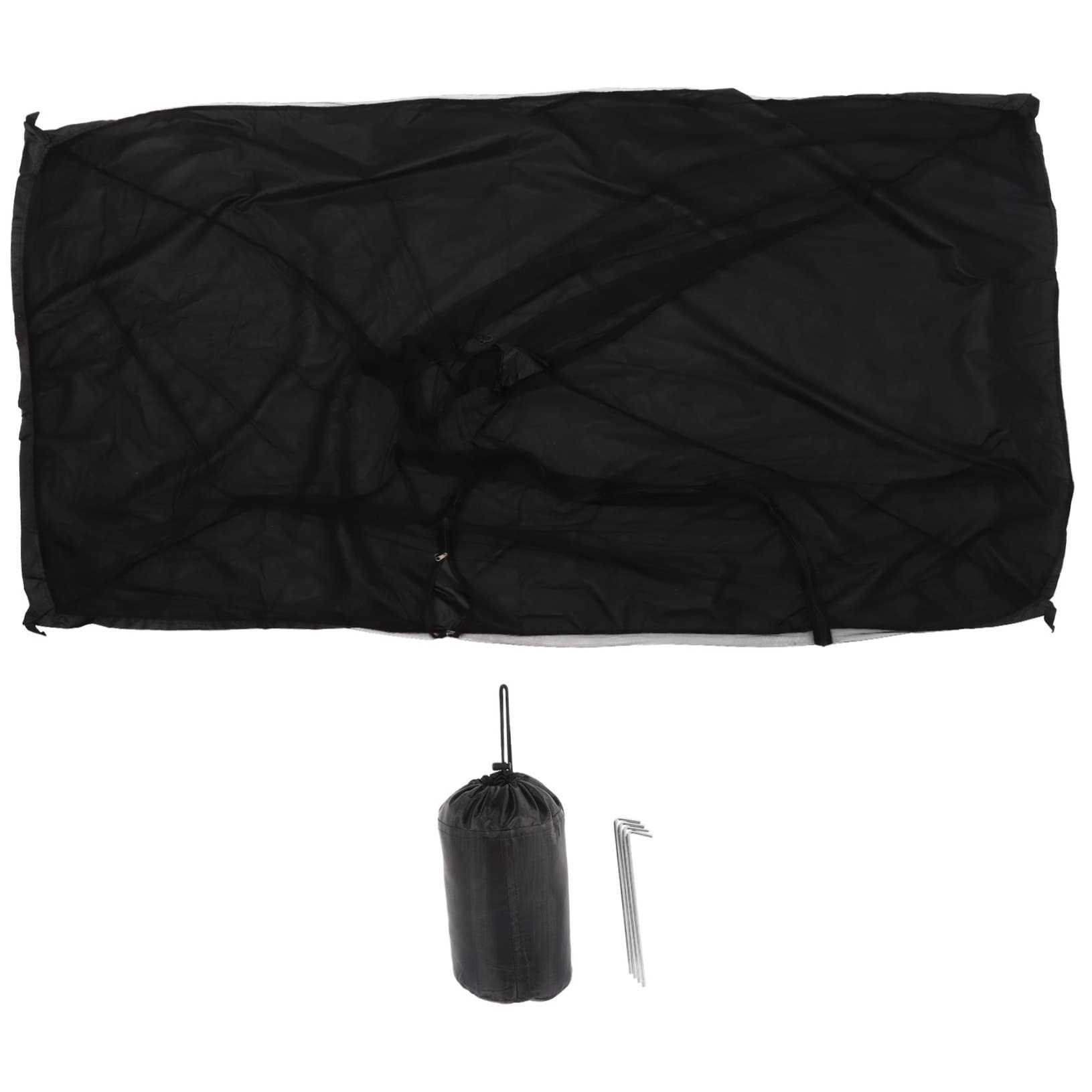 Moustiquaire portable avec porte zippée pour camping et randonnée