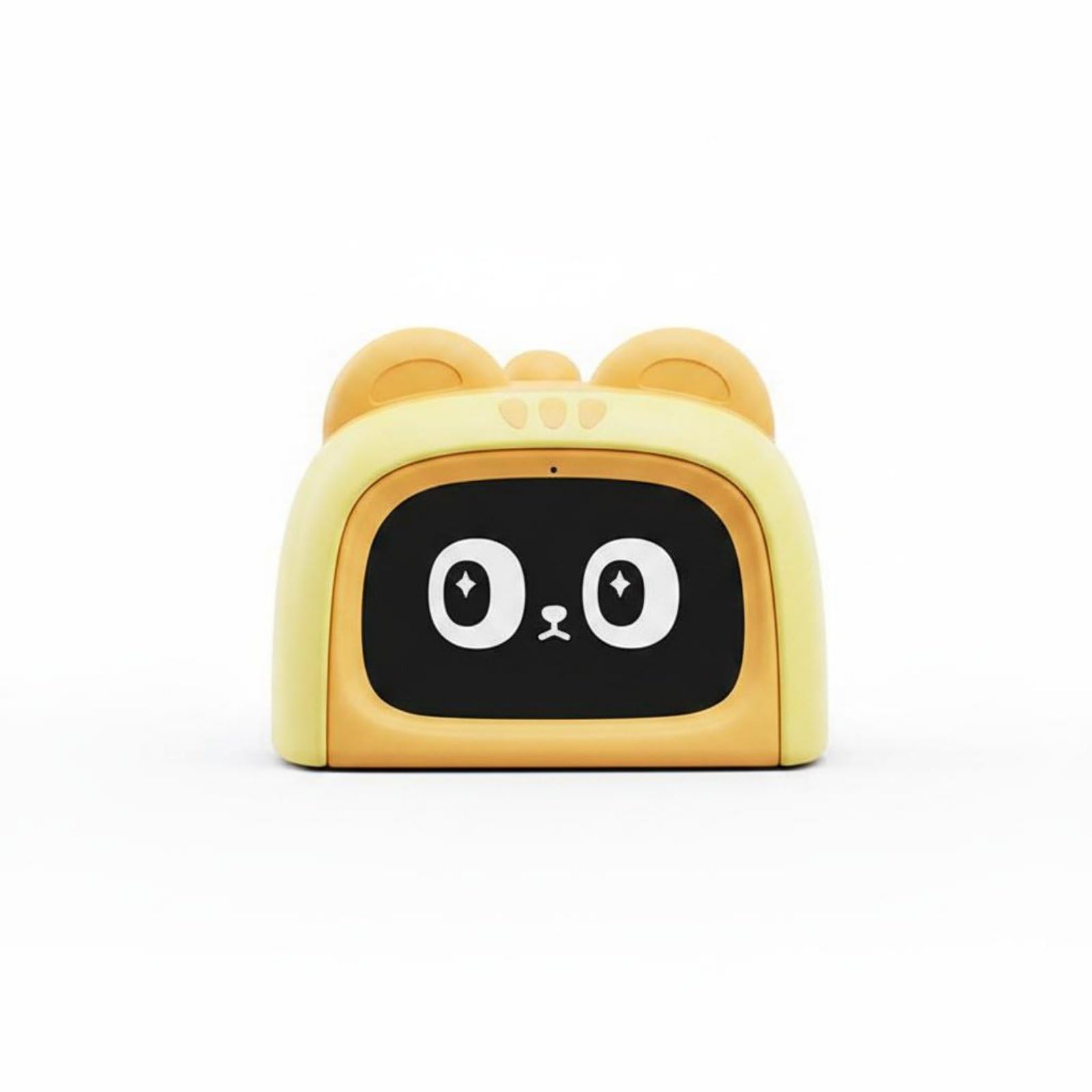 Reloj Despertador Infantil con Soporte de Aprendizaje Reloj Niños Reloj Educativo Despertador Digital Luz Nocturna en y Silicona Adecuado para Gestión, Amarillo
