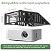 Golf Simulator Projector Enclosure with Cooling Fan & Artificial Turf | Floor-Mounted Protective Cover for Enhanced Projector Protection