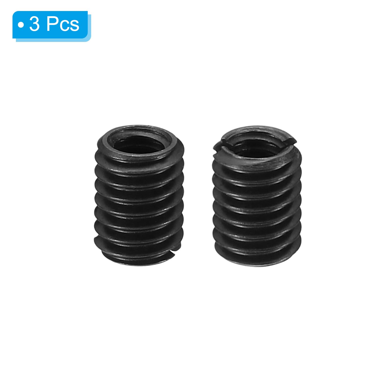 PATIKIL Grade 8.8 Carbon Steel Threaded Repair Insert Nut - Image 3