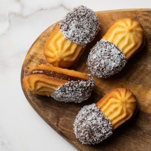 Biscotti Tsoungari Cookies Petit four Relleno Mermelada Albaricoque Coco 300g miniatura 4
