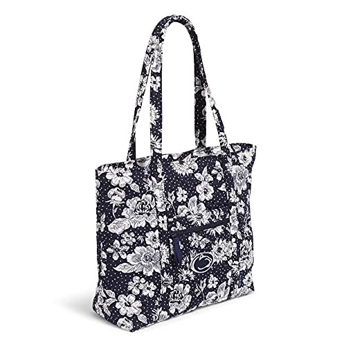 Image of Vera Bradley womens Cotton Collegiate Vera Tote Bag (Multiple Teams Available)
