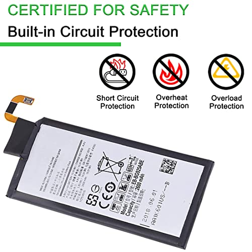 XITAIAN 4.4V 2600mAh EB-BG925ABE Batteria di