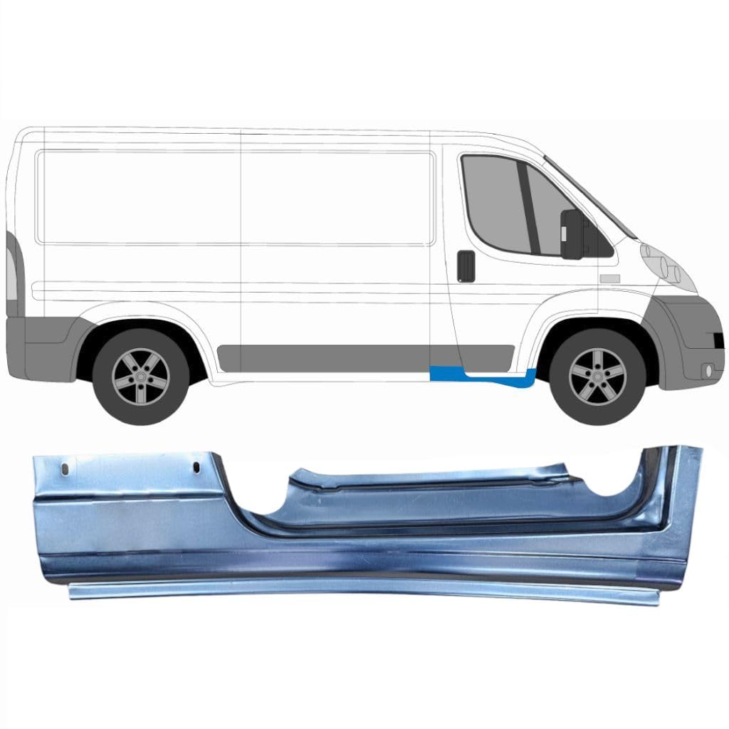 Reparaturblech Schweller vordere Tür für Peugeot Boxer 2006-2025 / Rechts