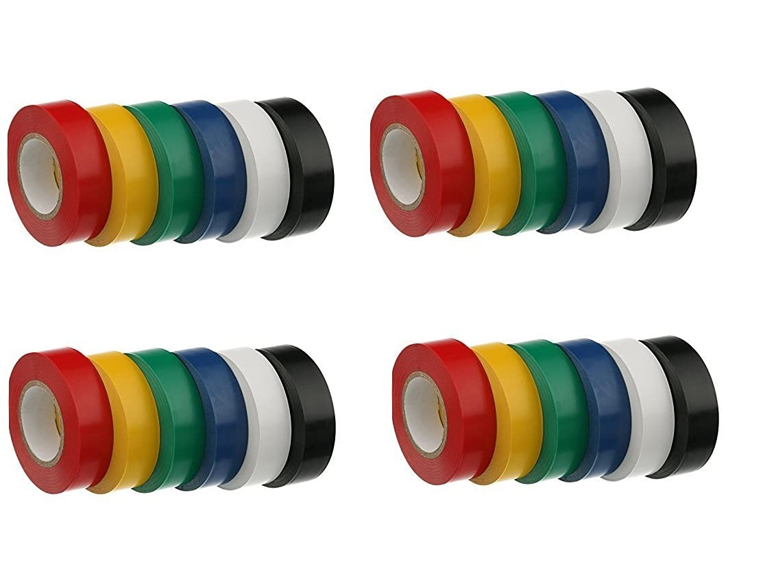 MACKLON 8 Meter Self Adhesive Electrical Insulation Tape (Pack Of 60 Pcs) (B09794HKJ4) Amazon Price History, Amazon Price Tracker