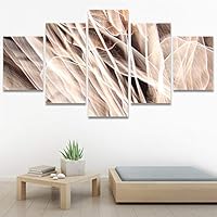 SIGNWIN 5 Panel Canvas Wall Art Organic Arrangement Modern Artwork for Home Decorations Ready to Hang - 60