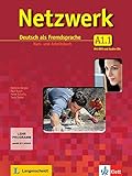  Netzwerk a1, libro del alumno y libro de ejercicios, parte 1 + cd + dvd: Kurs- und Arbeitsbuch A1 - Teil 1 mit 2 Audio-CDs und