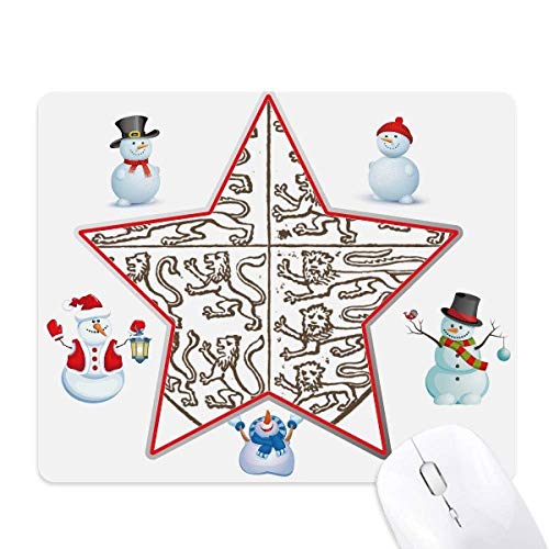 Tapis de souris de Noël baroque pour sublimer votre espace de travail à la maison