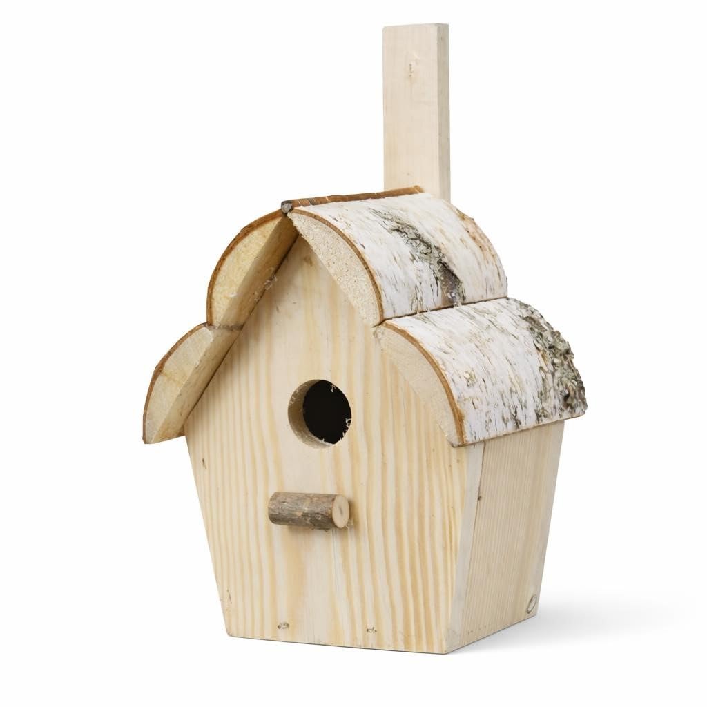 Nichoir pour Oiseaux, nichoir en Bois, nichoir en Bois 12 x 12 H 23/30 cm (32 mm)