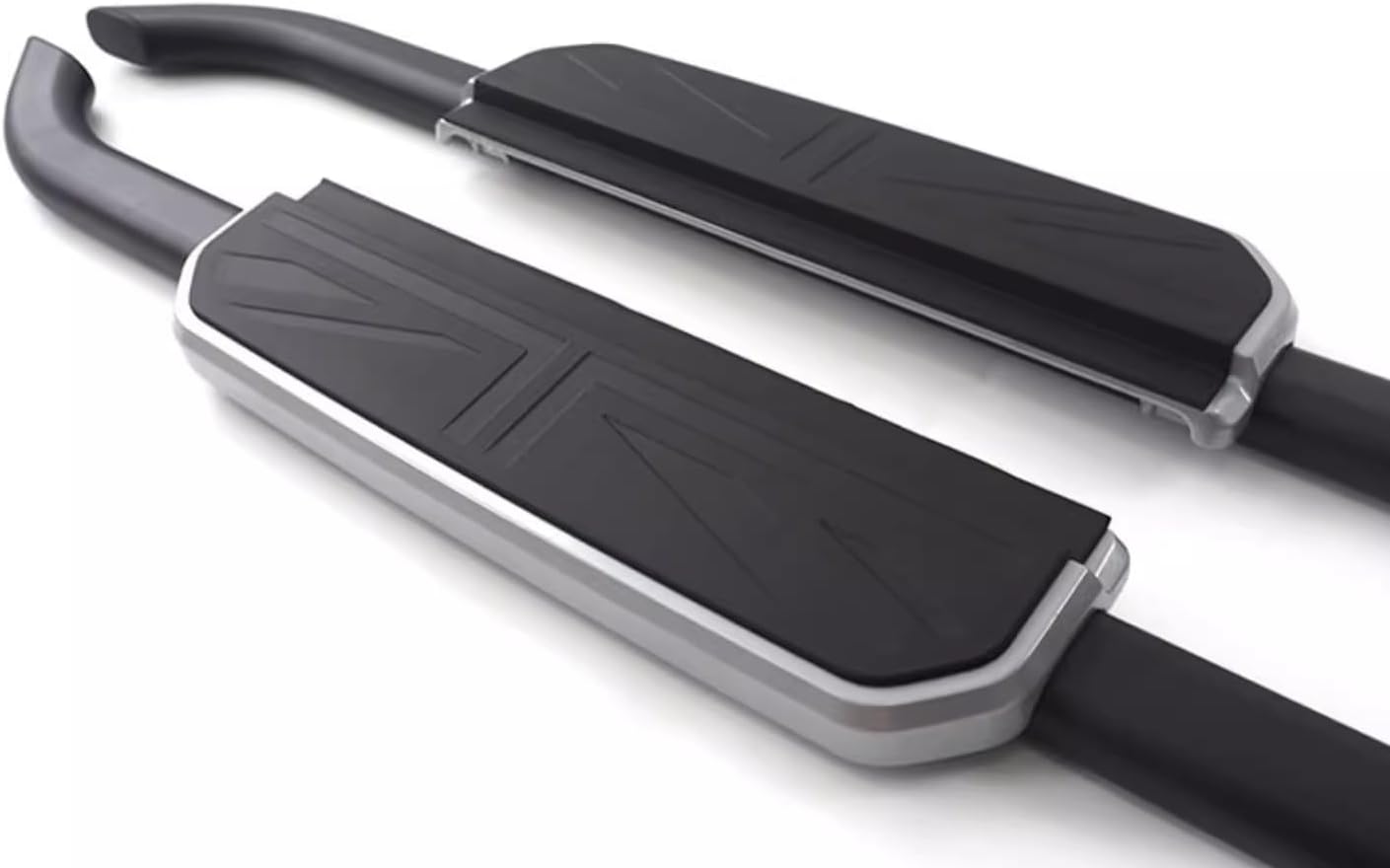 Running Boards Compatible with LR Defender 110 130 4dr 2020-2025 2026,Anty-Slip Nerf Bar Side Steps,Heavy-Duty Pedal Rail Board