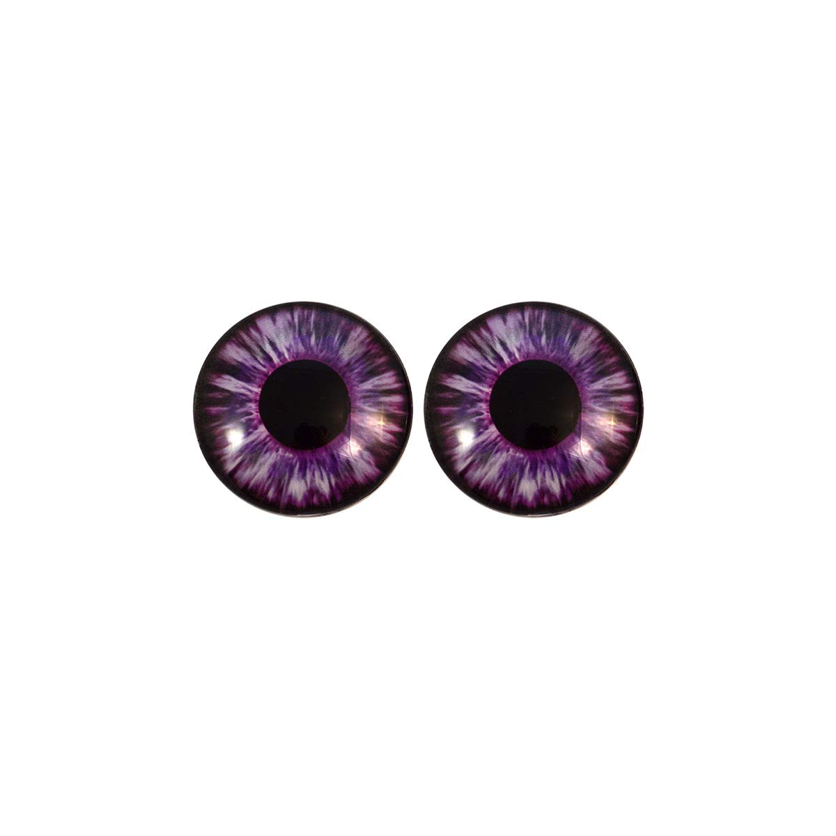 Amazon.com: Purple Succubus Demon Glass Eyes Scary Halloween Art