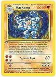 Machamp 8/102 1st Holo Foil Basic Pokemon