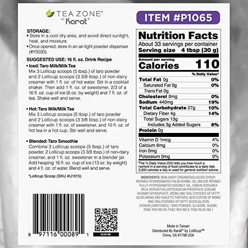 Tea Zone P1065 2.2 Lb Taro Powder thumb #4