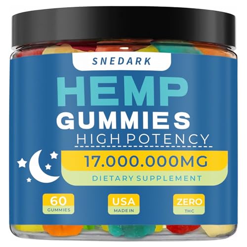 Hemp Gummies Advanced Extra Strength- High Potency Natural Hemp Oil Extract Gummy Great for Peace & Relaxation Naturals Fruit Flavors Made in USA