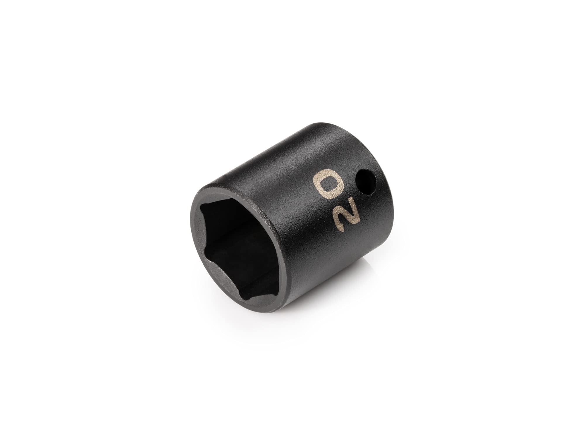 TEKTON 3/8 Inch Drive x 20 mm Shallow 6-Point Impact Socket | SID12120