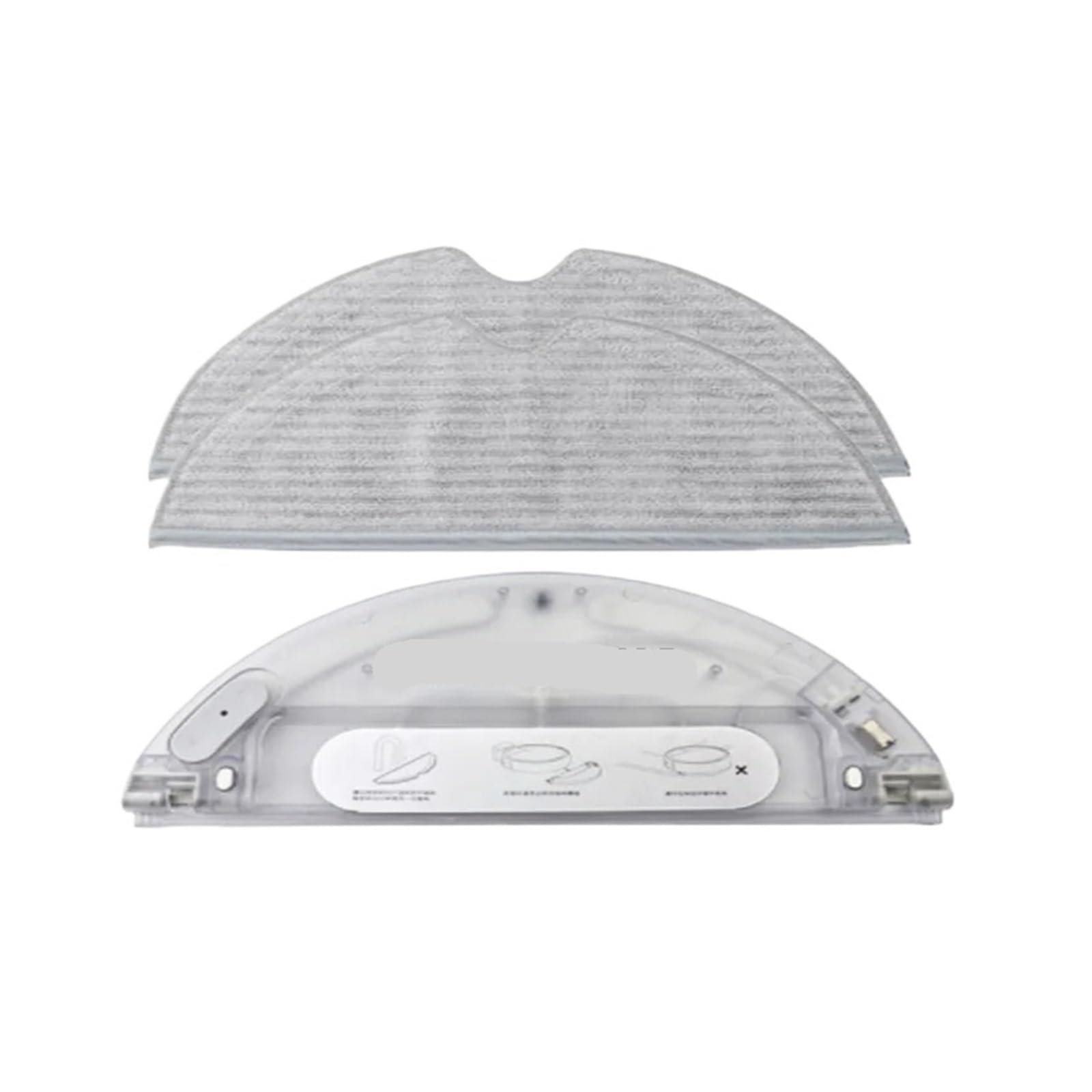 HIZON Water Tank，Compatible For Xiaomi，1C STYTJ01ZHM 1T STYTJ02ZHM，Compatible For Roborock，S50 S55 S501 Robot Vacuum Cleaner Cloth Mop Pro Parts(H)