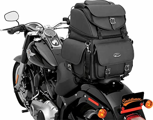 Saddlemen SaddleStow BR3400EX Alforja Dresser Back Seat o Sissy Bar Bag - HC-15-0120 miniatura 6