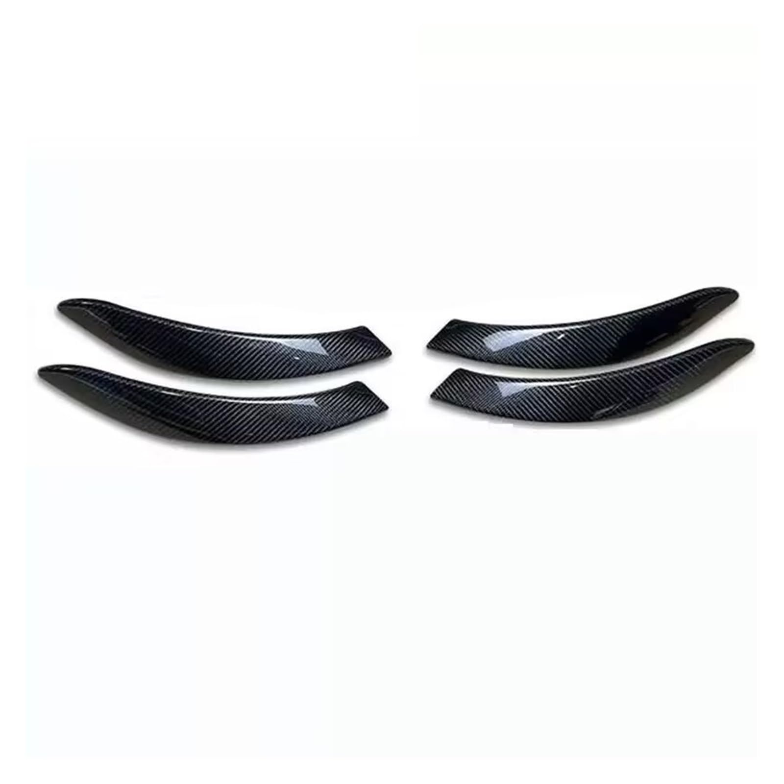 Interior Trim for BMW F30 F32 F34 F80 F82 F83 Genuine Carbon Fiber Interior Dashboard Cover Cover Trim Sticker(Style D)