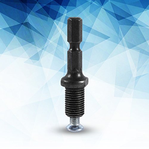 FLEXMAN Hex Shank Drill Chuck Adapter, Electric Hammer Drill Chuck Hex Shank Adapter Thread 3/8 24UNF with Screw - Image 2