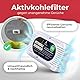 Levio® Gelber Sack Ständer mit Deckel – Müllsackständer Gelber Sack [80L mit Geruchsfilter] – Müllsackhalter Küche – Stabiler Mülleimer für Gelben Sack – Müllständer & Mülltonnen Behälter (Grau)