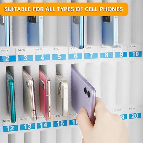 Casier de téléphone portable sûr et verrouillable avec 12 à 48 emplacements